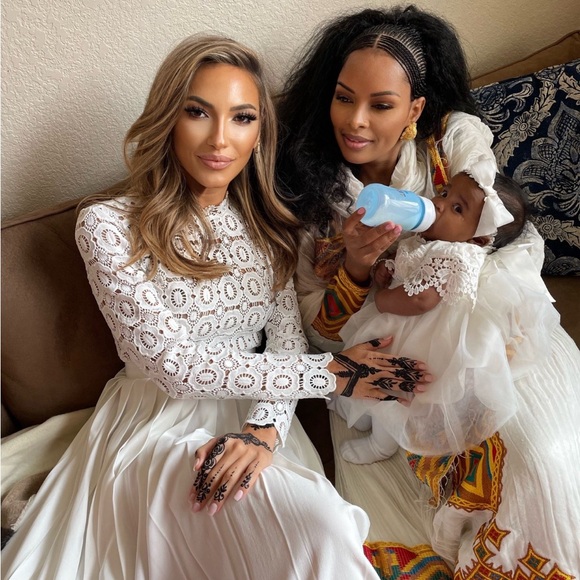 Self-Portrait Dresses & Skirts - Self-portrait Pleated Crochet Floral Maxi Dress